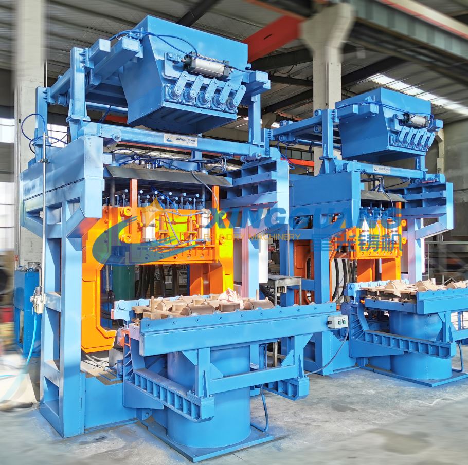  ZD1210多觸頭射砂造型機(jī)已發(fā)往俄羅斯